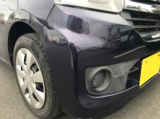車のキズ